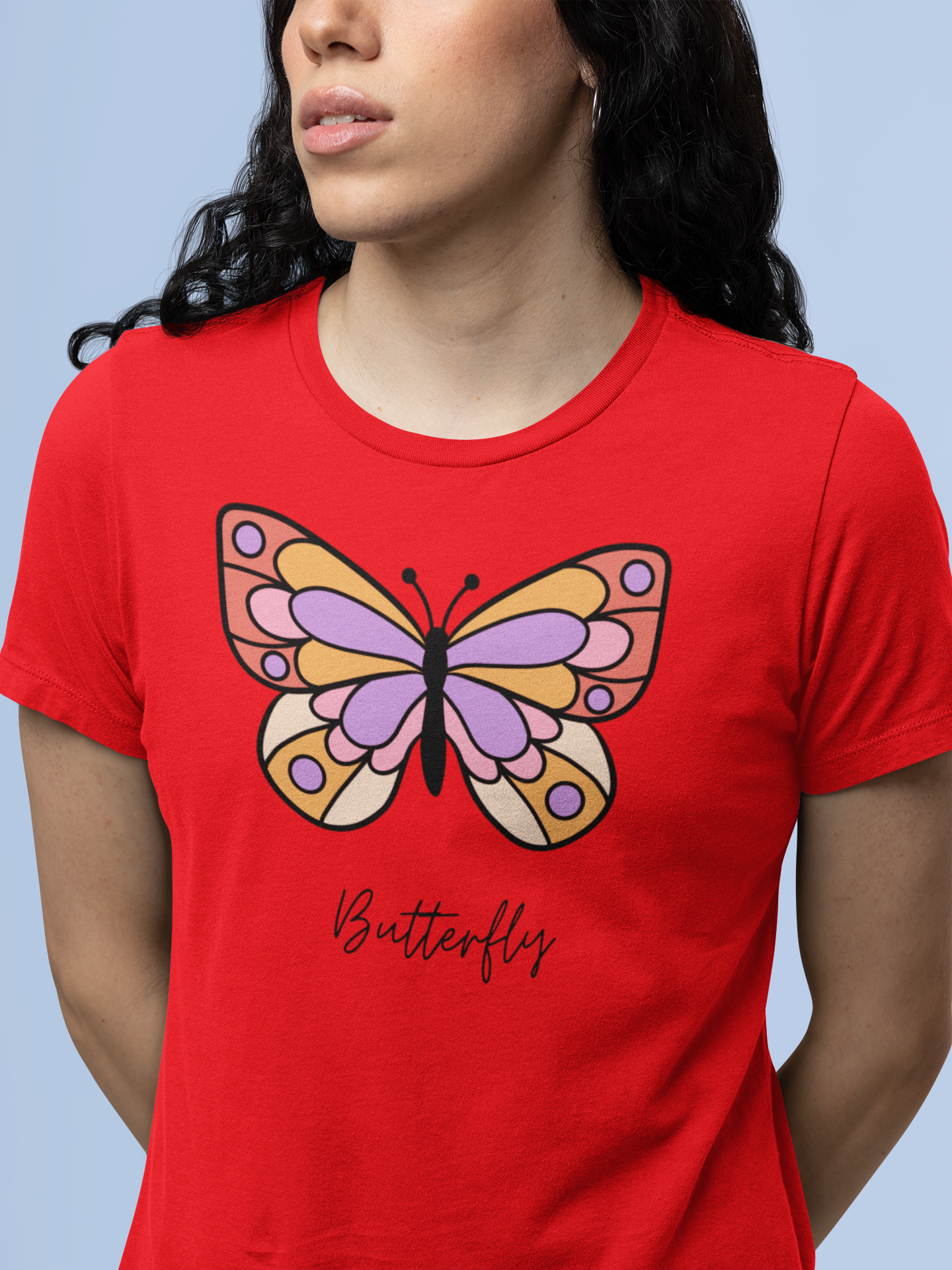 Butterfly tee