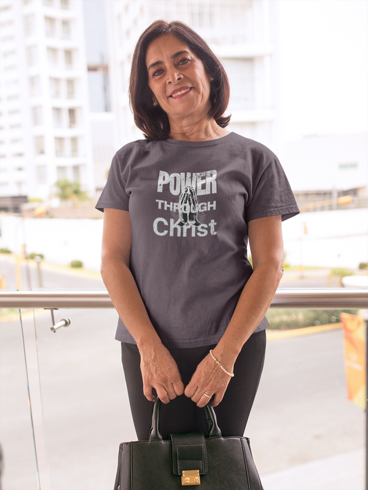 Power through Christ tee