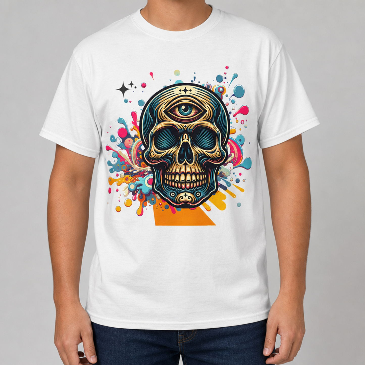 White Eye of the Beholder tee