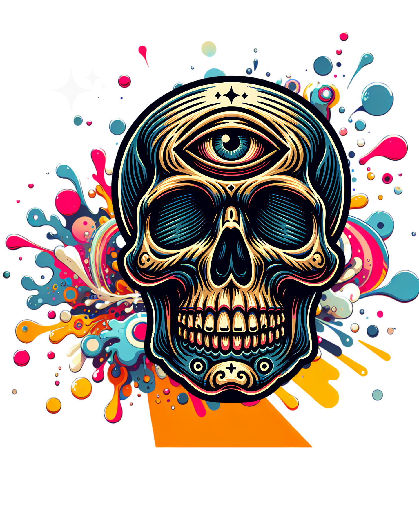 White Eye of the Beholder tee